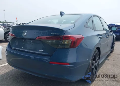 2025 Honda Civic Hybrid Sport/Sport Touring из США, поврежденный, VIN 2HGFE4F85SH306997